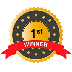 Editor's pick winner badge